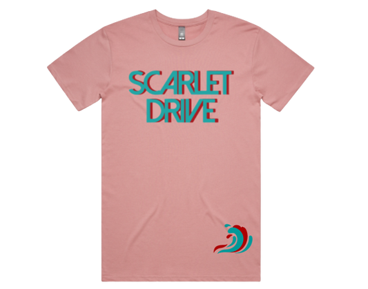 Scarlet Drive 'Wave' Pink-Tee